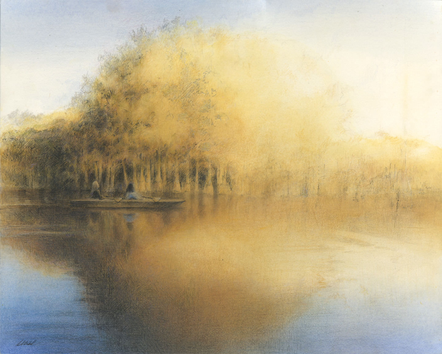 A Celestial Event at George L. Smith State Park by Ann Litrel