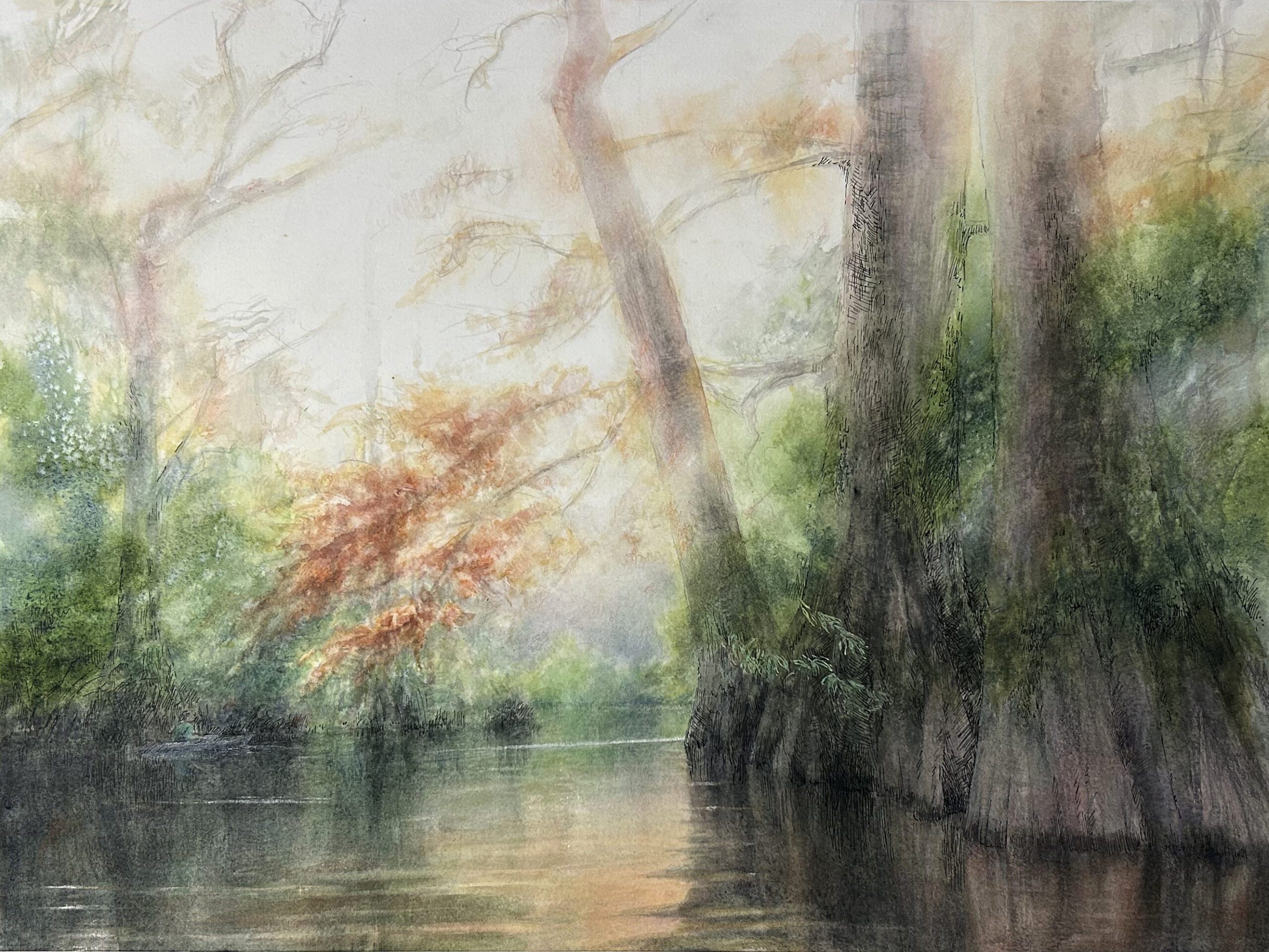 The Trees Remember at Ebenezer Creek by Ann Litrel