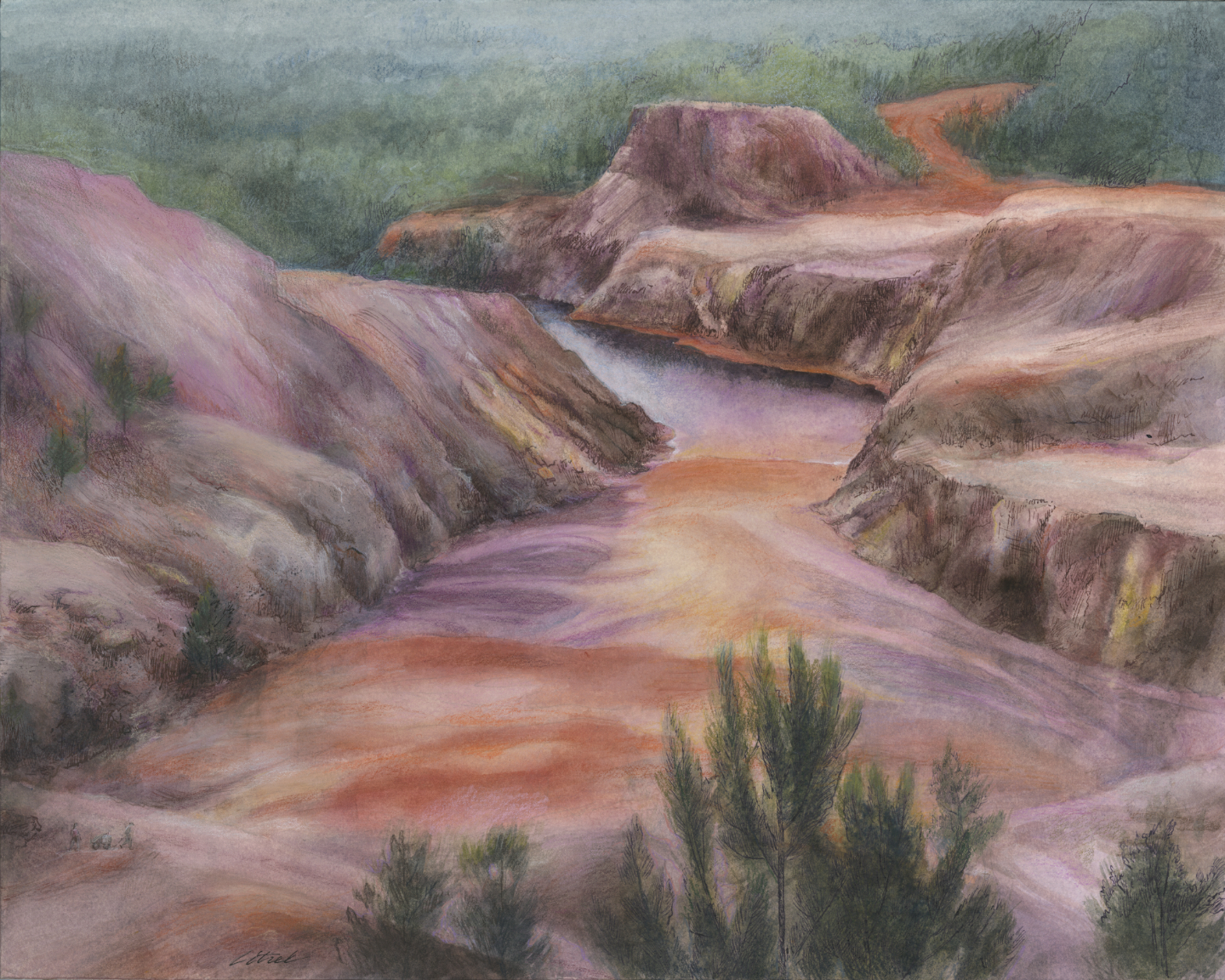 Treasure Hunt at Graves Mountain by Ann Litrel